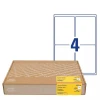 3x Etykiety wysyłkowe Avery Zweckform, A4, 99.1x139mm, 300 arkuszy, biały