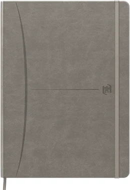 24x Notatnik w kratkę Oxford Signature, z gumką, B5, twarda oprawa, 80 kartek, mix kolorów