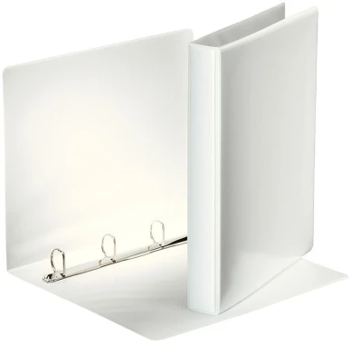 5x Segregator prezentacyjny Esselte Panorama, A4, szerokość grzbietu 40mm, do 230 kartek, 4 ringi, biały