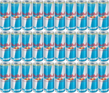 48x Napój energetyczny Red Bull, bez cukru, 250ml