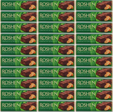 30x Baton Roshen Chocolate & Peanuts, orzechowy w czekoladzie, 29g