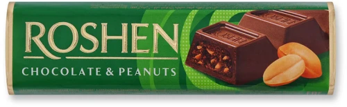 30x Baton Roshen Chocolate & Peanuts, orzechowy w czekoladzie, 29g