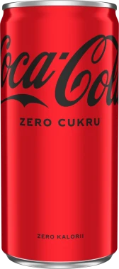 72x Napój gazowany Coca-Cola Zero, puszka, 0.2l