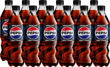 12x Napój gazowany Pepsi Zero, butelka PET, 0.5l