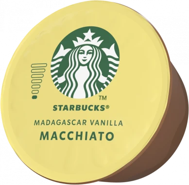 3x Kawa w kapsułkach Starbucks Macchiato Madagascar Vanilla, 12 sztuk