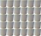 70x Etykiety termiczne Zebra, 100x150mm, 110 etykiet, 1 rolka, biały