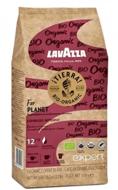 2x Kawa ziarnista Lavazza Tierra Expert Bio Organic, 1kg