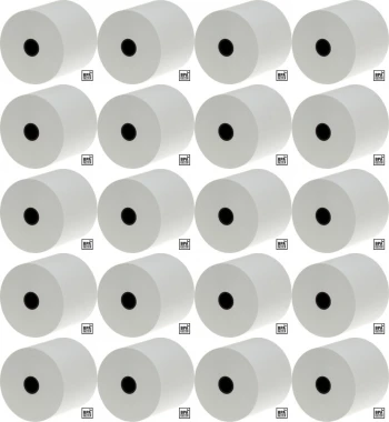 20x Rolka termiczna Drescher, 57mm x 60m,  48g/m2, BPA Free, biały