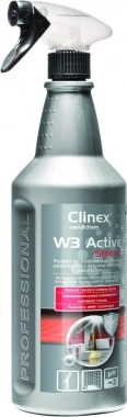 4x Preparat do mycia sanitariatów i łazienek Clinex W3 Active Shield, 1l