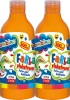 2x Farba plakatowa Bambino, w butelce, 500ml, pomarańczowy