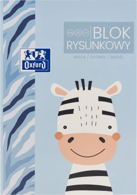 2x Blok rysunkowy Oxford Kids, A3, 20 kartek, biały