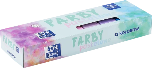 2x Farby plakatowe Oxford, 20ml, 12 sztuk, mix kolorów pastelowych