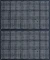 2x Wycieraczka ażurowa Krystynka, z najazdem, gumowa, 60x90x1.3cm, czarny