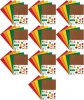 10x Filc dekoracyjny Happy Color Forest, 20x30 cm, 1.5 mm, 5 arkuszy, 5 kolorów