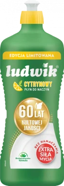 3x Płyn do naczyń Ludwik, cytrynowy, 925g