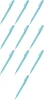 10x Pisak pędzelkowy do kaligrafii Pentel Brush Sign Pen SES15C, 2.07mm, jasnobłękitny