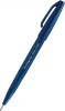 5x Pisak pędzelkowy do kaligrafii Pentel Brush Sign Pen SES15C, 2.07mm, niebiesko-czarny