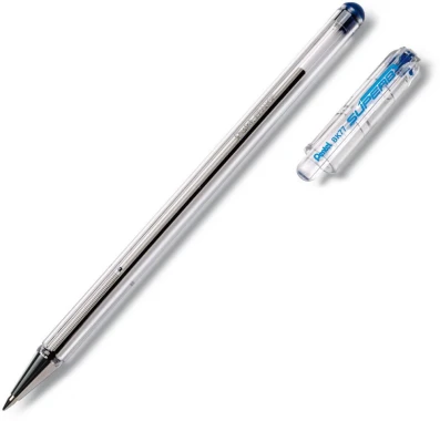 24x Długopis Pentel, Superb BK77, 0.7mm niebieski