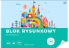 15x Blok rysunkowy Interdruk, A3, 20 kartek, biały