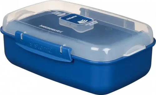 2x Lunchbox brytfanka Sistema Microwave, 1.25l, mix kolorów