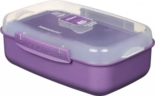 4x Lunchbox brytfanka Sistema Microwave, 1.25l, mix kolorów