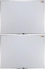 2x Tablica suchościeralno-magnetyczna Ofix Standard, w ramie aluminiowej, lakierowana, 120x180cm, biały