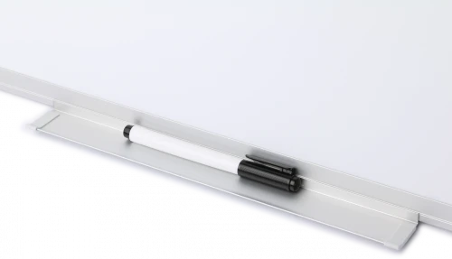 2x Tablica suchościeralno-magnetyczna Ofix Standard, w ramie aluminiowej, lakierowana, 120x180cm, biały