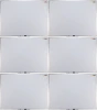 6x Tablica suchościeralno-magnetyczna Ofix Standard, w ramie aluminiowej, lakierowana, 120x180cm, biały