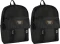 2x Plecak szkolny Starpak Just Black, jednokomorowy, 22l, 42x30x14cm, czarny