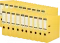 20x Segregator Bantex Budget Classic, A4, szerokość grzbietu 75mm, do 500 kartek, żółty