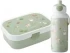 Zestaw: Lunchbox Mepal Campus, little farm, 750ml + Bidon Mepal Pop-up Campus, little farm, 400ml