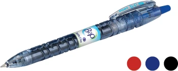 Długopis żelowy automatyczny Pilot, B2P, ekologiczne, 0.3mm