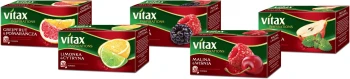 Herbata owocowa w torebkach Vitax Inspirations, 20 sztuk