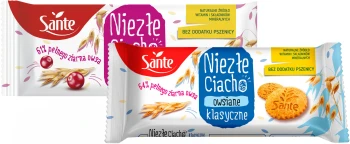 Ciasteczka owsiane Sante