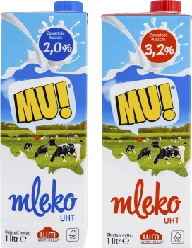 Mleko UHT Wart-Milk MU!, 1l