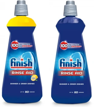 Płyn nabłyszczający do zmywarek Finish Rinse Aid, 400ml