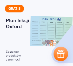 <h3>Jak to działa?</h3><p>Przy zakupie <strong>dowolnych produkt&oacute;w </strong>z promocji&nbsp; za 19 zł netto otrzymasz <strong>plan lekcji Oxford</strong> <strong>za 1 gr</strong>.</p> <h6>Warunki promocji dostępne<a href="/warunki-promocji"> tutaj</a></h6><h6>&nbsp;</h6>