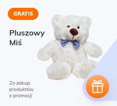 <h3>Jak to działa?</h3><p>Przy zakupie dowolnych produkt&oacute;w z promocji<strong> za 300 zł </strong>netto otrzymasz pluszowego misia za 1 gr.</p><p>Gratis dostępny w dw&oacute;ch wariantach (miś i misiowa) - wysyłany w zależności od aktualnie dostępnych zapas&oacute;w magazynowych.</p><h6>Warunki promocji dostępne<a href="/warunki-promocji"> tutaj</a></h6>